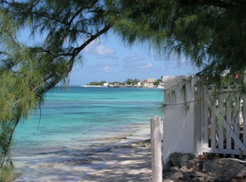 This photo of the waterfront at Cockburn Town on Grand Turk Island - the capital of the Turks and Caicos Islands - was taken by Gregory Runyan of Olathe, Kansas.